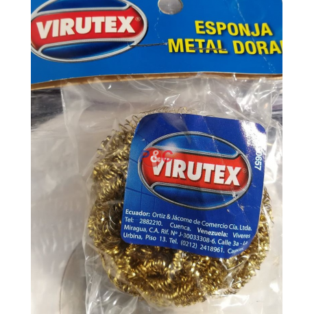 virutilla dorada virutex $ 450 mas iva