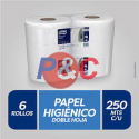 Papel Higienico TORK PREMIUM ,DOBLE HOJA 250 MTS.X 6.$ 11.900 mas iva